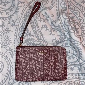Coach wristlet